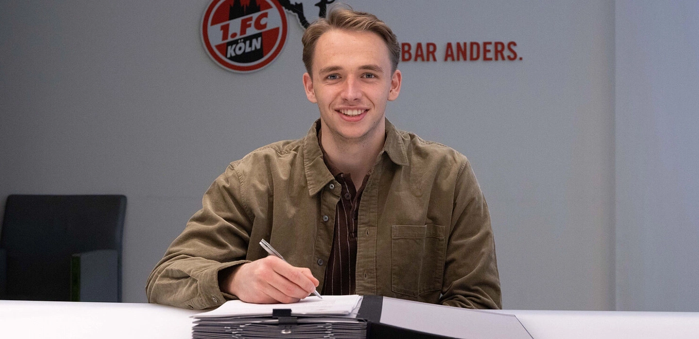 Der 1. FC Köln hat den Vertrag mit Mathias Olesen bis 2024 verlängert.